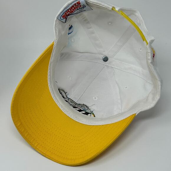 NASCAR Elliott Sadler Signed Kyle Busch Hat Cap M&Ms Auto Racing Snapback White - Picture 4 of 14